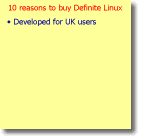 10 reasons to buy Definite Linux